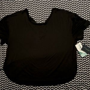 Women's Tek Gear Cross-Back Drop Shoulder Tee Large